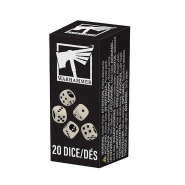 Warhammer dice 20 six-sided dice pack