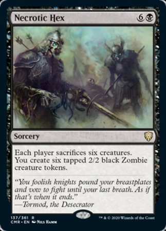 Necrotic Hex [Commander Legends]