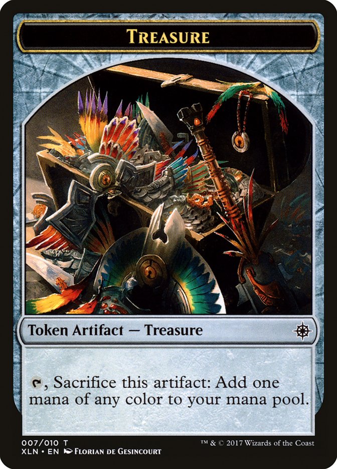 Treasure (007/010) [Ixalan Tokens]