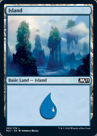 Island (265) [Core Set 2021]