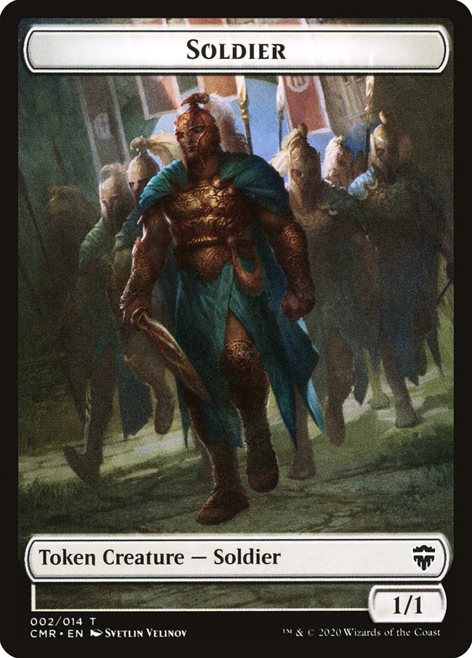 Copy (013) // Soldier Token [Commander Legends Tokens]