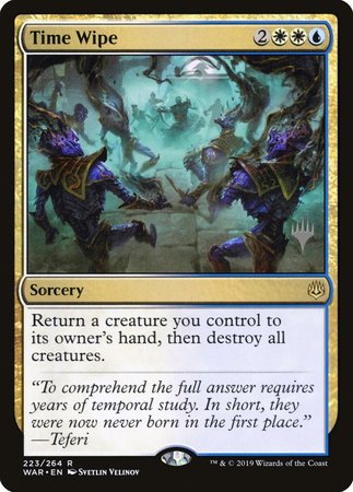 Time Wipe [War of the Spark Promos]