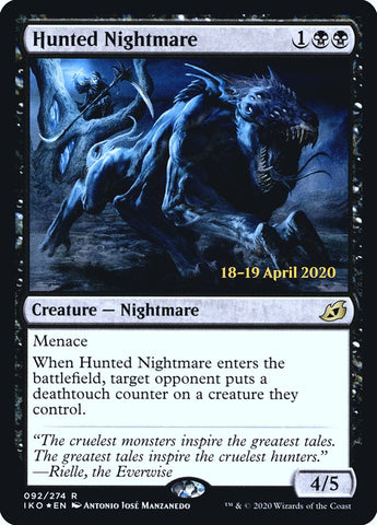 Hunted Nightmare  [Ikoria: Lair of Behemoths Prerelease Promos]