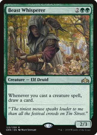 Beast Whisperer [Guilds of Ravnica Promos]