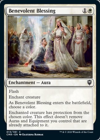 Benevolent Blessing [Commander Legends]