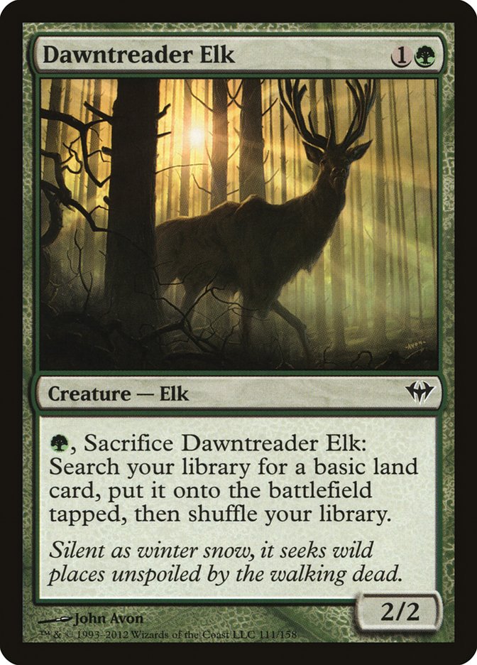 Dawntreader Elk [Dark Ascension]