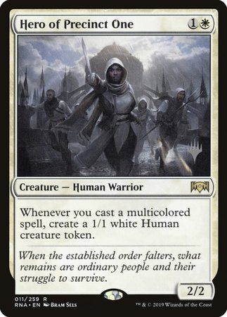 Hero of Precinct One [Ravnica Allegiance Promos]