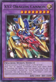 XYZ-Dragon Cannon [MIL1-EN040] Rare