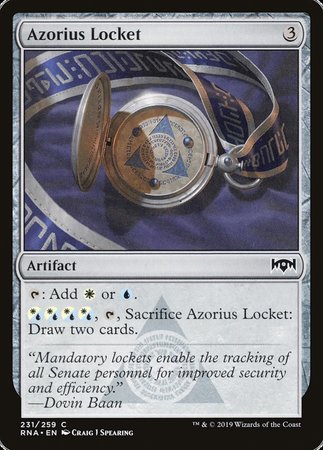 Azorius Locket [Ravnica Allegiance]