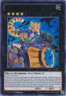 Zoodiac Tigermortar [MP17-EN207] Ultra Rare