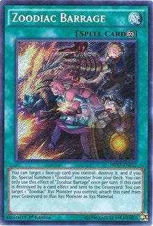 Zoodiac Barrage [MP17-EN212] Secret Rare