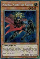 Magical Musketeer Caspar [SPWA-EN016] Secret Rare