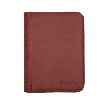 Ultra-Pro - Premium 4 Pocket Binder - Suede Red