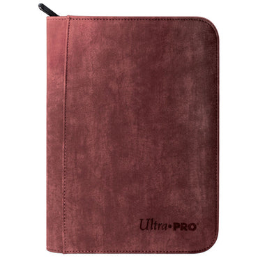 Ultra Pro - Binder - 4 Pocket Zippered Ruby
