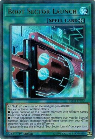 Boot Sector Launch [EXFO-EN053] Ultra Rare