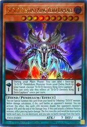 D/D/D Destiny King Zero Laplace [YA03-EN001] Ultra Rare