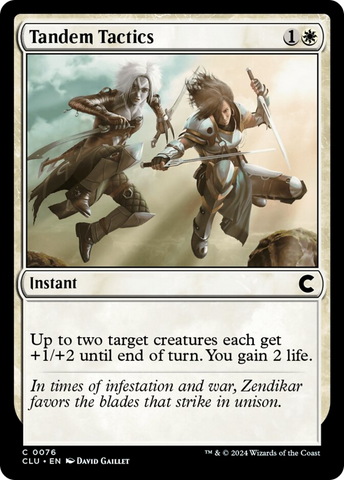 Tandem Tactics [Ravnica: Clue Edition]