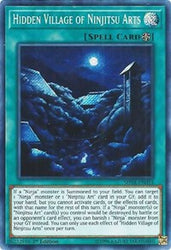 Hidden Village of Ninjitsu Arts [SHVA-EN014] Secret Rare