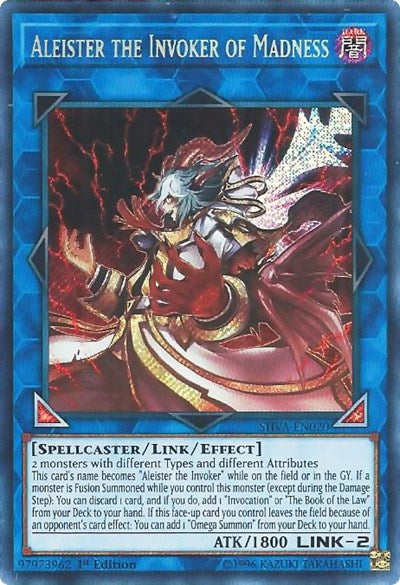 Aleister the Invoker of Madness [SHVA-EN020] Secret Rare