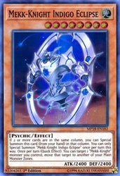 Mekk-Knight Indigo Eclipse [MP18-EN182] Super Rare