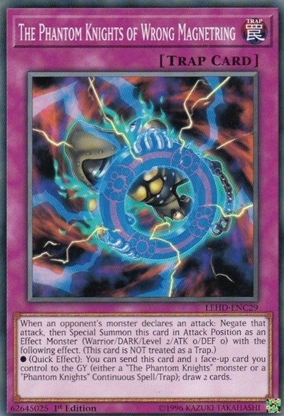 The Phantom Knights of Wrong Magnetring [LEHD-ENC29] Common