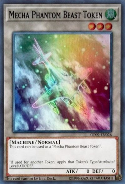 Mecha Phantom Beast Token (B) - "Harrliard" [OP09-EN026] Super Rare