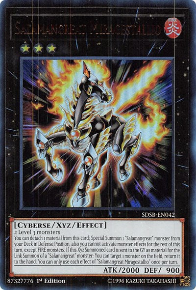 Salamangreat Miragestallio [SDSB-EN042] Ultra Rare