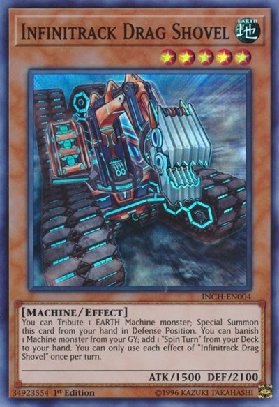 Infinitrack Drag Shovel [INCH-EN004] Super Rare