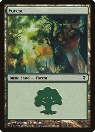 Forest (248a) [Zendikar]