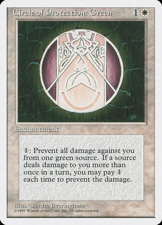 Circle of Protection: Green [Fourth Edition]
