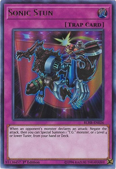 Sonic Stun [BLHR-EN026] Ultra Rare