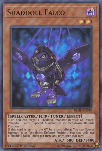 Shaddoll Falco [BLHR-EN080] Ultra Rare