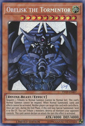 Obelisk the Tormentor [TN19-EN007] Prismatic Secret Rare