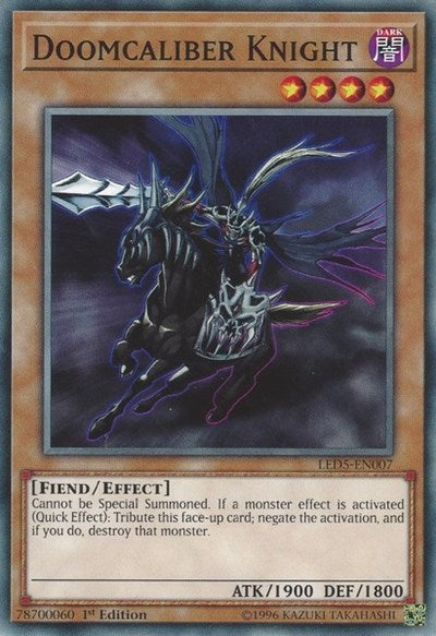 Doomcaliber Knight [LED5-EN007] Common