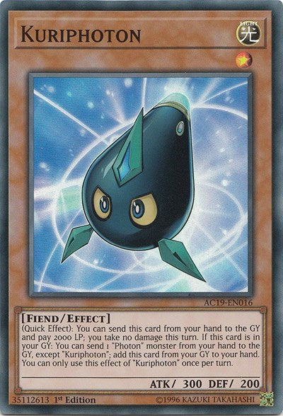 Kuriphoton [AC19-EN016] Super Rare