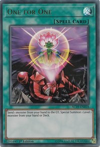 One for One [AC19-EN018] Ultra Rare