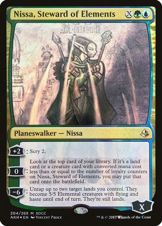 Nissa, Steward of Elements (SDCC 2017 EXCLUSIVE) [San Diego Comic-Con 2017]