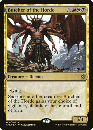 Butcher of the Horde [Khans of Tarkir Promos]