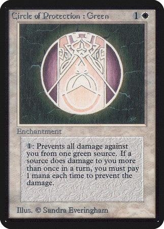 Circle of Protection: Green [Limited Edition Alpha]