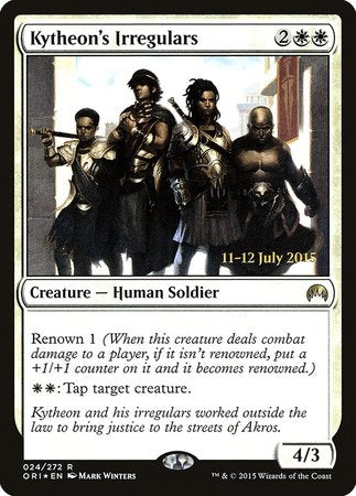 Kytheon's Irregulars [Magic Origins Promos]