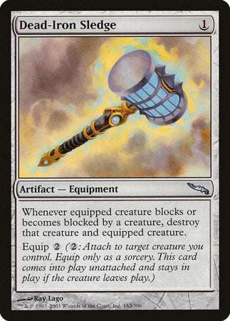 Dead-Iron Sledge [Mirrodin]