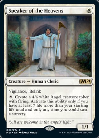 Speaker of the Heavens [Core Set 2021]