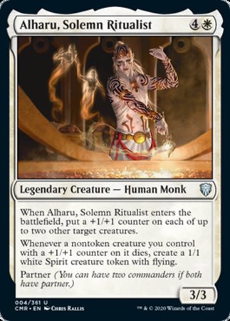 Alharu, Solemn Ritualist [Commander Legends]