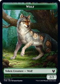 Wolf Token [Theros Beyond Death]