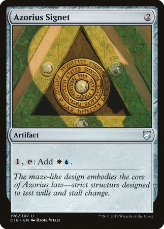 Azorius Signet [Commander 2018]