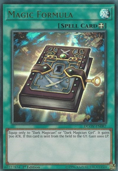 Magic Formula [DUOV-EN087] Ultra Rare