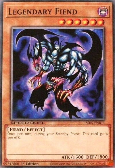 Legendary Fiend [SS05-ENB11] Common