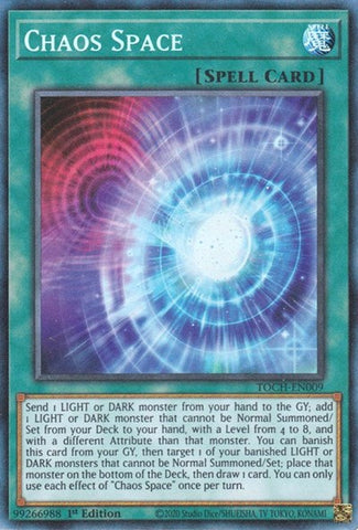 Chaos Space (CR) [TOCH-EN009] Collector's Rare