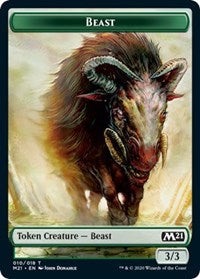 Beast Token [Core Set 2021]