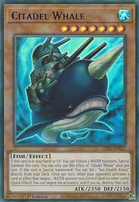 Citadel Whale (Blue) [LDS1-EN027] Ultra Rare
